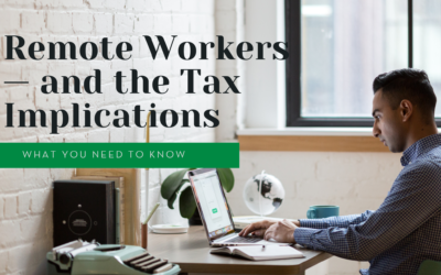 Remote Workers — and the Tax Implications