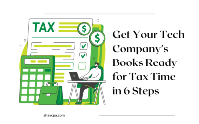 Get Your Tech Company’s Books Ready for Tax Time in 6 Steps
